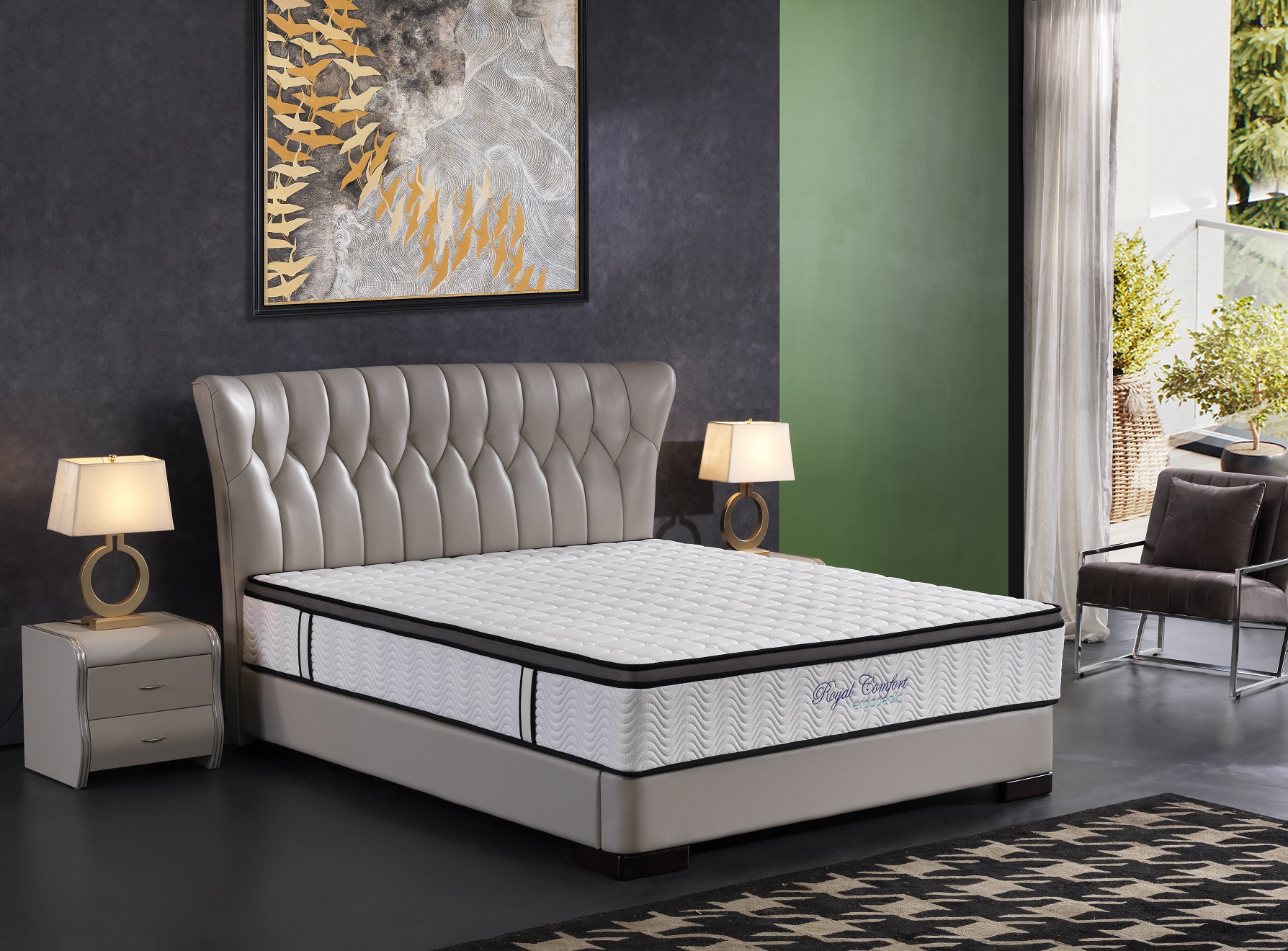 ergopedic latex pocket spring mattress